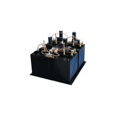 Combinador dB SPECTRA, en Panel /Rack 19", 380-400 MHz,6 Canales, 100 kHz de Sep. N Hembras.