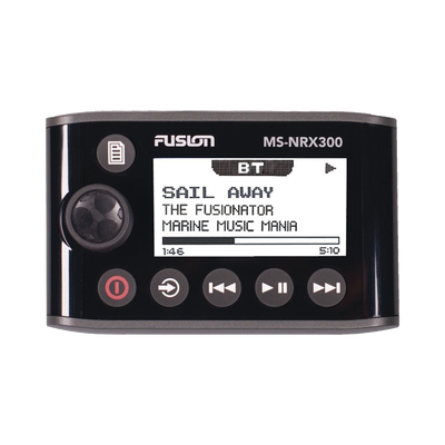 Control de mando a distancia por red NMEA 2000, Fusion NRX300 para sistemas de audio.