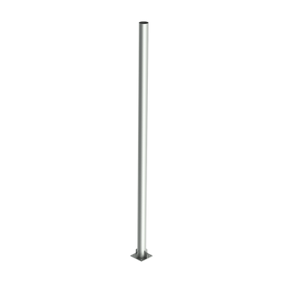 Poste de Acero Galvanizado para Videovigilancia, 4 m de altura.