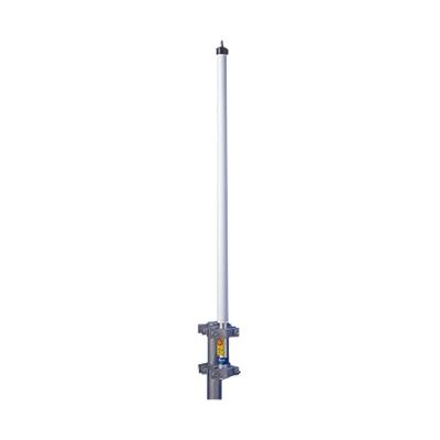Antena base UHF 450-470 MHz, Fibra de Vidrio, 9 dB de Ganancia, Serie HD para Climas Difíciles