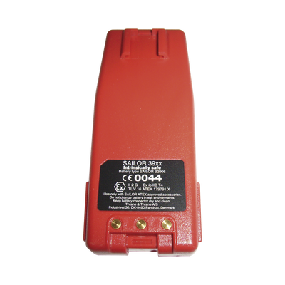 Batería ATEX  de Litio recargable de 7.4V / 1650 mAh (TT-3906A) para radios SAILOR 3965