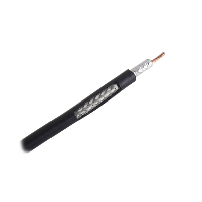 Carrete de 305m, Cable Coaxial Ultra Flexible LMR240UF de 50 Ohm, Conductor Central de Cobre Trenzado