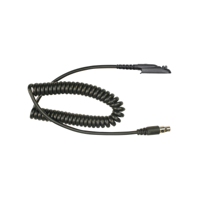 Cable para auricular HDS-EMB con atenuación de ruido para radios Motorola HT-750/ 1250/ 1550, PRO-5150/ 5550/ 7150/ 9150, MTX-850LS, PTX-700/ 760/ 780, Baofeng.