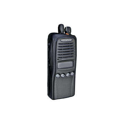 Radio KENWOOD 450-520 Mhz, 512 Canales, 5 W. Con DTMF. Requiere antena, batería y cargador.