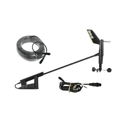 Sensor de viento de alta precisión diseñado para obtener datos en todos los puntos de vela y eslora con cable de conexión de 35 M