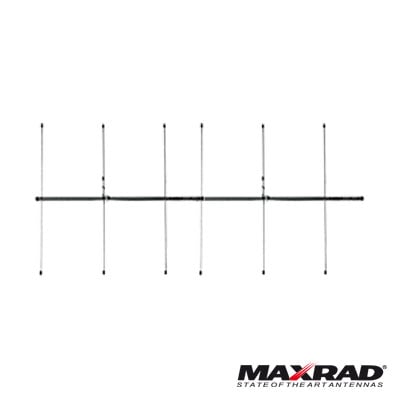 Antena Base VHF, Direccional, rango de frecuencia 132 - 150 MHz (Yagi 6 elementos).