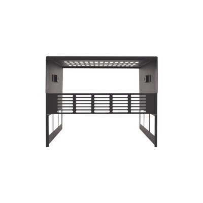 Gabinete para radios serie PR5000, DGM 5000, 5500, 8000, 8500, DM4000 y fuente SEC-1212, SEC-1223