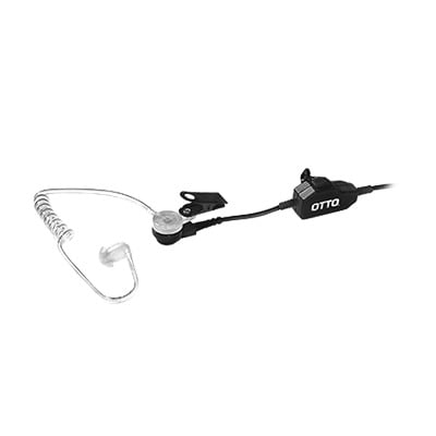 Kit de Micrófono-Audífono Comercial de 1 cable Motorola EP350/450/450S, MAGONE, MOTOTRBO: DEP450,XPR3000,CP200D. Hytera TC500/508/518/580/600/610/700