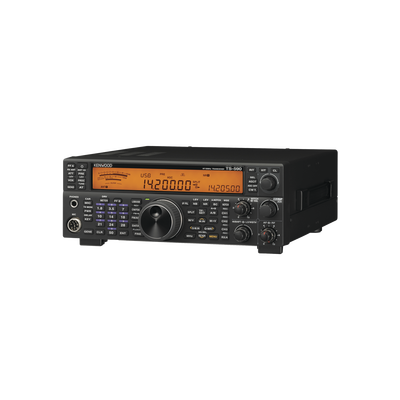 Radio-Base HF/50 MHz de Alto Desempeño, 100 W de Potencia, Display LCD tri-color