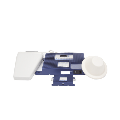 KIT de Amplificador de Señal Celular PRO 1050 | Incluye Amplificador de Línea para Compensar la Pérdida en Cables Coaxiales | Todas las Frecuencias de México | Hasta 3,200 m2 de Cobertura | Soporta 4G LTE, 3G y Voz