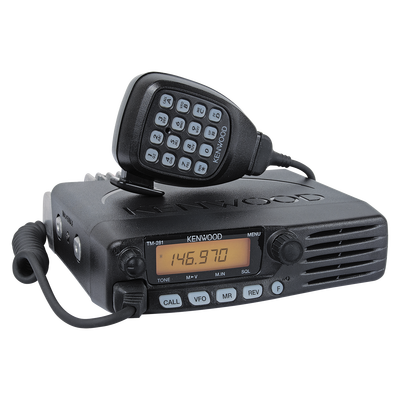 Radio Móvil de VHF para Radioaficionados (incluye micrófono). 65W, Tx: 144 - 148 MHz Rx: 136 - 174 MHz.