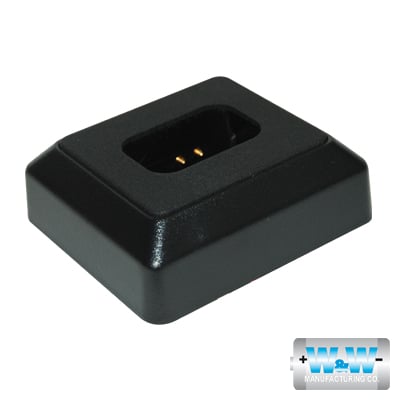 Adaptador para Cargador rápido y estándar para MCIIA / MCIA. Para Radios Kenwood TK-2202, 3202, 2212, 3212.