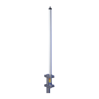 Antena base VHF 165-174 MHz, Fibra de Vidrio, 6 dB de Ganancia, Serie HX para Climas Extremos