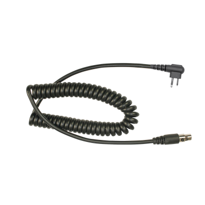 Cable para auricular HDS-EMB con atenuación de ruido para radios Motorola GP-300, SP-50, P-1225, PRO-3150, MAG ONE, DEP-450, EP-450, EP-350 y Hytera TC-500/ 518/ 600/ 610/ 620/ 700/ 1600/ 700EX.