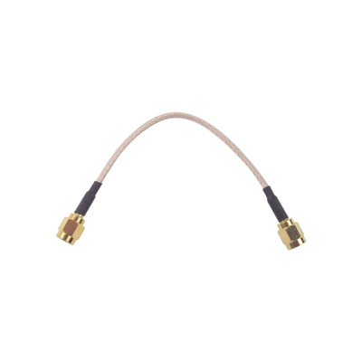 Jumper y Cable de Red para Equipo de Redes Inalámbricas SMA Macho Inverso en ambos extremos.