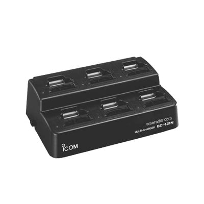 Multicargador para 6 baterías requiere BC157 y cup AD-81, AD-94, AD-106, AD-100 AD-101