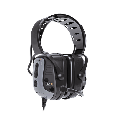 Protector auditivo IS  con cable, diadema rígida para Kenwood NX5300/5200/5400/210/210G/300/200G/300G/410/411/410K2/TKD3188/200/300/5210/5310/5210/5310/5410/5410D/5410G/5220/5320/TK280/285N/190/290/380/385/390/480/481/2041/2140/2140/3148/3185