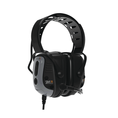 Protector auditivo IS de diadema rígida sobre la cabeza con cable integrado para MOTOROLA MOTOTRBO