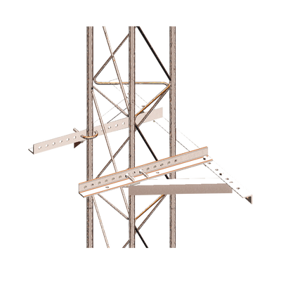 MONTAJE SUJETADOR A/PARED P/TRAMO STZ30G/35G/45G GALV. INM. E/CAL.