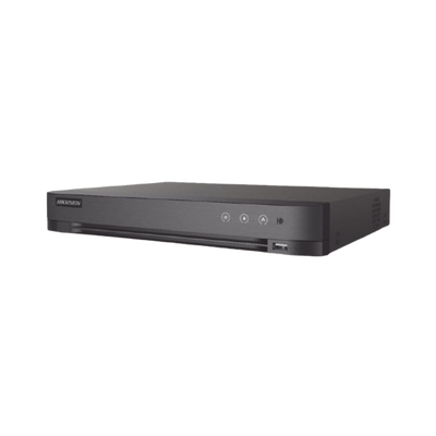 [IDS-7208HQHI-M1/XT] DVR 8 Canales TURBOHD + 4 Canales IP / 5 Megapixel Lite - 3K Lite / Audio de Dos Vías por Coaxitron / Reconocimiento Facial / ACUSENSE (Evista falsas alarmas) / 1 Bahía de Disco Duro / Salida de Video en Full HD