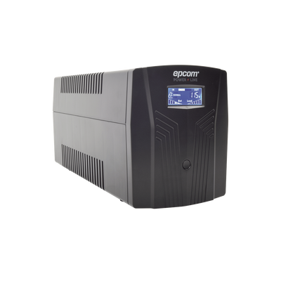 [EPU1500LCD] UPS de 1500VA/900W / Topología Línea Interactiva / Entrada y Salida 120 Vca/ Clavija NEMA 5-15P / 6 Tomas NEMA 5-15R