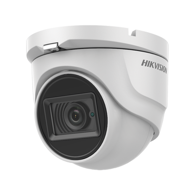 [DS-2CE76U0T-ITMF] Eyeball TURBOHD 4K (8 Megapixel) / Gran Angular 102.9° / Lente 2.8 mm / Exterior IP67/ IR EXIR 30 mts / dWDR / TVI-AHD-CVI-CVBS / Metal