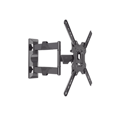 [P4-NB] Montaje de Pared Articulado para Monitor de 32-55" / Soporta hasta 27.2 Kg / Vesa 400 x 400 / 100 x 100 / Acero / Separación a Pared de 5 cm a 40 cm