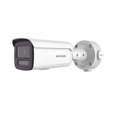 [DS-2CD3T46G2H-LIS] Bala IP 4 Megapixel / Lente 4 mm / Dual Light (60 mts IR + 60 mts Luz Blanca ) / Darkfighter S / Exterior IP67  / WDR 130 dB / 4 Analíticos: AcuSense, Deteccion Facial, Conteo de Personas por Cruce y Zona