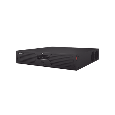 [DS-96128NI-M8] [Doble Poder de Decodificación] NVR 32 Megapixel (8K) / 128 Canales IP / AcuSense / ANPR / Conteo de Personas / Heat Map / 8 Bahías de Disco Duro / Soporta RAID con Hot Swap / 2 HDMI en 8K / Soporta POS / Alarmas I/O / Smart Search