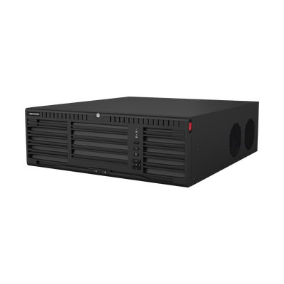 [DS-9632NI-M16] [Doble Poder de Decodificación] NVR 32 Megapixel (8K) / 32 Canales IP / AcuSense / ANPR / Conteo de Personas / Heat Map / 16 Bahías de Disco Duro / Soporta RAID con Hot Swap / 2 HDMI en 8K / Soporta POS / Alarmas I/O / Smart Search