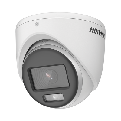 [DS-2CE70DF0T-MF] [ColorVu] Turret TURBOHD 2 Megapixel (1080p) / Imagen a Color 24/7 / Lente 2.8 mm / METAL / Luz Blanca 20 mts / Exterior IP67 / TVI-AHD-CVI-CVBS / dWDR