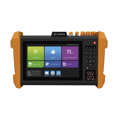 [TPTURBO8KPLUS] Tester Profesional Multifunción | Pantalla Táctil 7" | Láser Integrado | Cámara Integrada | Prueba IP/HD Coaxial | 4K/8K | H.265/H.265 | ONVIF | WiFi | Analizador de Cable | Medidor Red y Fibra | TDR | Multímetro.