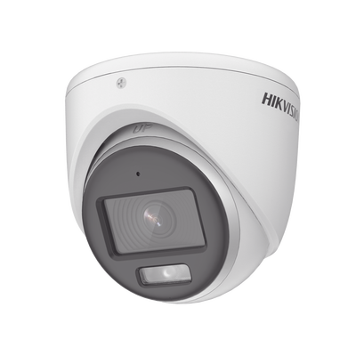 [DS-2CE70KF0T-MFS] [ColorVu] Turret TURBOHD 3K (5 Megapixel) / Micrófono Integrado / Lente 2.8 mm / Imagen a Color 24/7 / 20 mts Luz Blanca / Exterior IP67 / dWDR / 4 Tecnologías