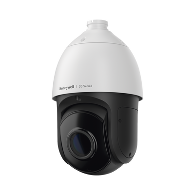 [HC35WZ5R30] PTZ IP 5 Megapixel / 30X Zoom / 150 mts IR /  Ultra Baja Iluminación /  H.265 / IA (Filtro de Humanos y Vehiculos) / Merodeo / PoE+ / Exterior IP67 / IK10 / ONVIF / NDAA / Serie 35 / 256 GB microSD / Audio I/O / Alarma I/O / Honeywell Security