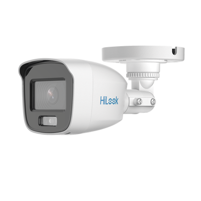 [N4-THC-B129-PS-211956] [ColorVu] Bala TURBOHD 2 Megapixel (1080p) / Imagen a Color 24/7 / Lente 2.8 mm / Luz Blanca 20 mts / IP66 / Policarbonato / Microfono Integrado