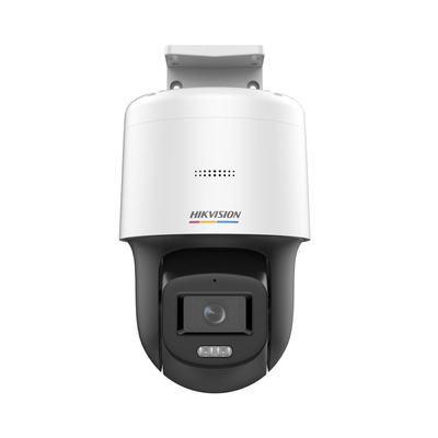 [N4-DS-2DE2C400SCG-E(F1)-209170] Domo PT IP 4 Megapixel / Lente 4 mm  / Luz Blanca 30 mts / dWDR  / PoE / IP66 / Micrófono y Bocina Interconstruido / Micro SD / Incluye Montaje de Pared y Techo