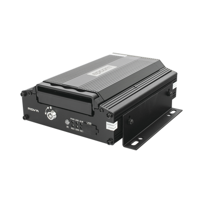 [N4-XMR401NAHDS-197141] DVR Móvil / Multiplataforma / 4 Canales AHD 2 Megapixel / Almacenamiento en HDD / H.265 / Chip IA Embebido / Soporta 4G / WiFi / GPS