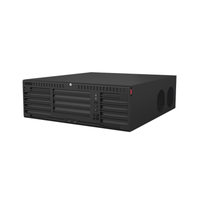 [N4-DS-9664NI-M16-211678] [Doble Poder de Decodificación] NVR 32 Megapixel (8K) / 64 Canales IP / AcuSense / ANPR / Conteo de Personas / Heat Map / 16 Bahías de Disco Duro /  Soporta RAID con Hot Swap / 2 HDMI en 8K / Soporta POS / Alarmas I/O  / Smart Search
