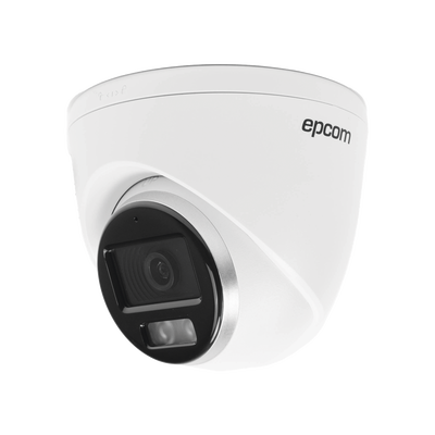 [N4-E3K-TURBO-CX-199865] Turret TURBOHD 3K (5 Megapixel) / Lente 3.6 mm / Micrófono Integrado / Imagen a Color 24/7 (ColorVu) / 40 mts Luz Blanca / Exterior IP67 / dWDR / 4 Tecnologías
