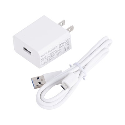 [N4-PLUSB1000V-193143] Cargador Micro-USB Profesional de 1 Puerto / 5 VCC / 1 Amper Para Smartphones y Tablets / Voltaje de Entrada de 100-240 VCA