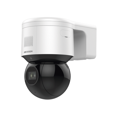 [N4-DS-2DE3A404IWG-E-217610] Domo PTZ IP 4 Megapixel / 4X Zoom Óptico / 50 mts IR EXIR / Luz Estroboscópica / Sirena Integrada / WDR 120 dB / PoE+ / IP66 / Ultra Baja Iluminación / Micrófono y Bocina Interconstruido / Micro SD