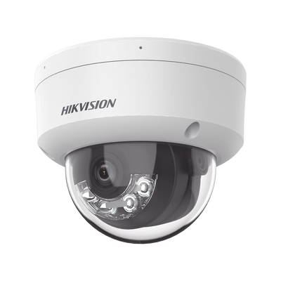 [N4-DS-2CD1163G2-LIU-221571] [Dual Light] Domo IP 6 Megapixel / Lente 2.8 mm / 30 mts IR + 30 mts Luz Blanca / Micrófono Integrado / ACUSENSE Lite / Exterior IP67 / H.265 / PoE / ONVIF