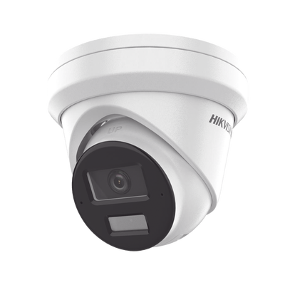 [N4-DS-2CD2383G2-LI2U-228606] [Dual Light + 2 Micrófonos Integrados] Turret IP 8 Megapixel (4K) / Lente 2.8 mm / 30 mts Luz Blanca + 30 mts IR / ACUSENSE / Exterior IP67 / WDR 120 dB / PoE / ONVIF / Micro SD / Metal / ACUSEARCH